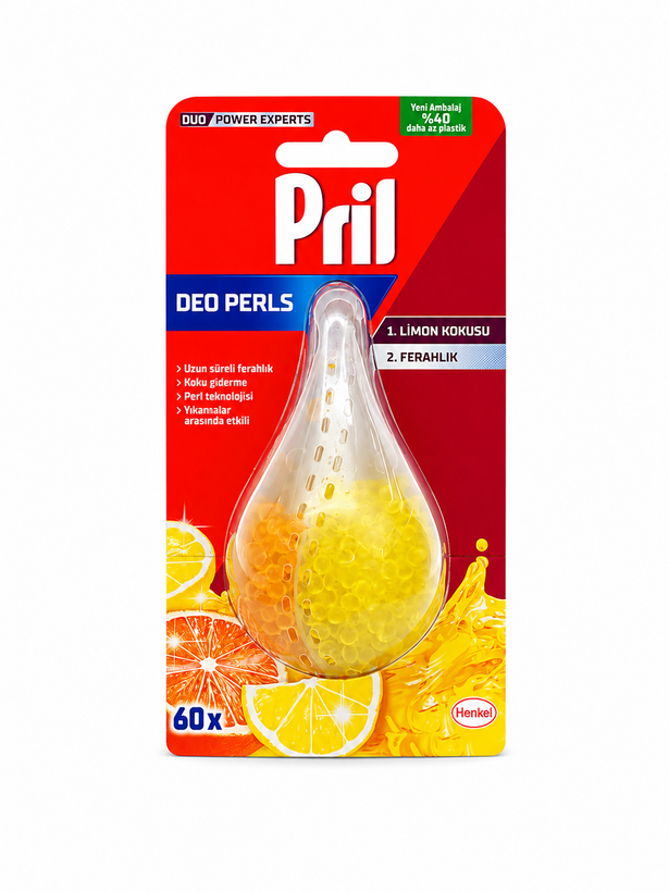 خوشبو کننده ماشین ظرفشویی پریل Pril مدل Deo Perls
